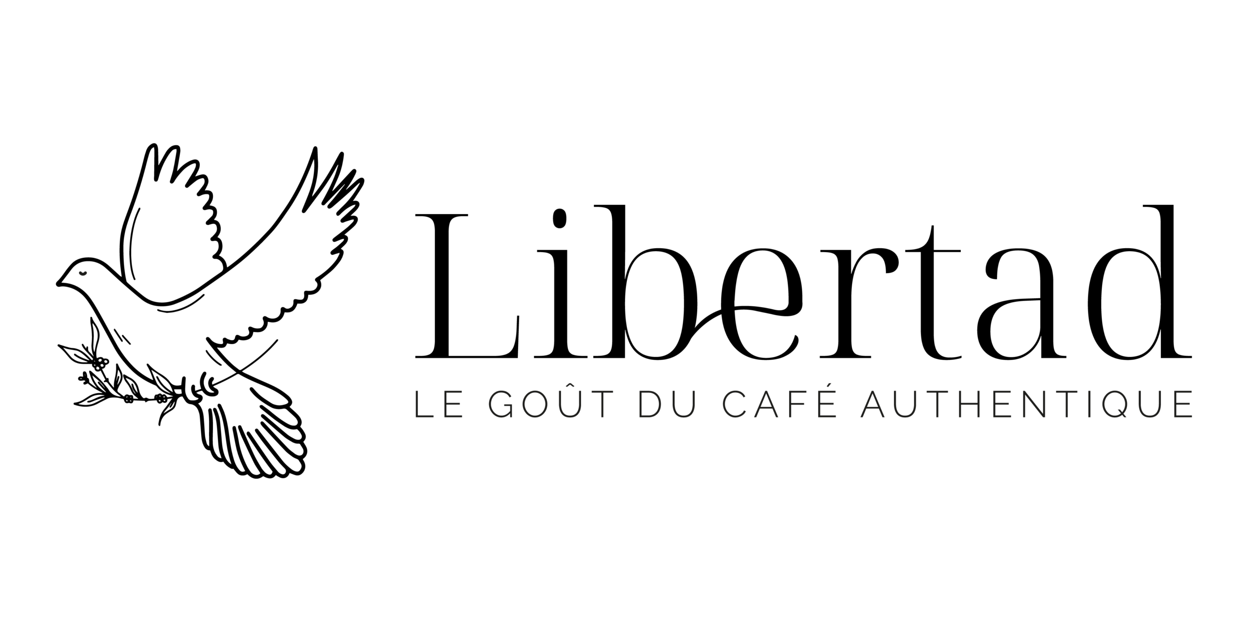 Libertad - Le goût du café authentique • Création par le Studio Picòt - Léa DE LA CALLE, graphiste freelance basée à Tarbes dans les Hautes-Pyrénées (65)